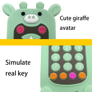 Control Remoto de TV con Diseño de <span class=keywords><strong>Animal</strong></span>, Apto para Bebés de 0 a 24 Meses, Tabletas Masticables de Silicona para Regalo - Product Image 5