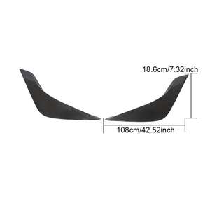 Guardabarros JCSPORTLINE de fibra de carbono puro para <span class=keywords><strong>Toyota</strong></span> <span class=keywords><strong>Supra</strong></span> A90 2019-2021 - Product Image 6