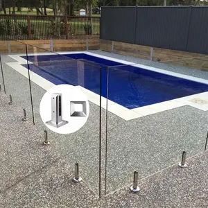 316L Zapfen Glas Balustraden klemme Edelstahl Geländer Zubehör Glas Pool Zaun Zapfen