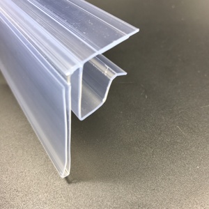 Meethope 12-18Mm H Gỗ Phẳng Kệ Cạnh Nhựa Đùn Pvc Treo Bán Lẻ Siêu Thị Kệ Dữ Liệu Strip - Product Image 3