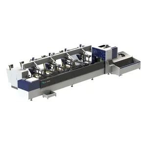 CINA LASER Laser Generator TA TUBE ipg fiber laser source CUTTING MACHINE WITH LOADING AND UNLOADING