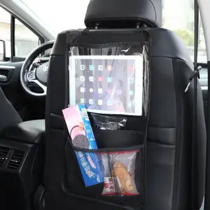 Auto Achterbank Organizer Met Touchscreen Tablet Houder Automatische Opbergzak Beschermer Voor Reizen