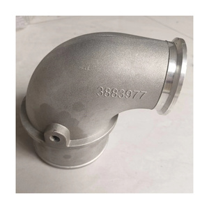 Tuyau de transition d'admission 3883977 pour moteur ISM11, coude d'admission avec collier de serrage, pièces automobiles - Product Image 4
