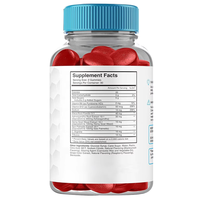 Gomitas Suplementarias para Mejorar el Rendimiento Masculino 6 en 1, Potenciador de Energía y Resistencia para Hombres, con Horny Goat Weed, Tribulus y Maca