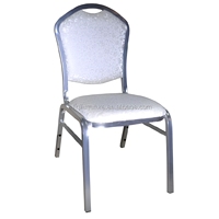 Chaise d'hôtel élégante argentée en gros QL2023