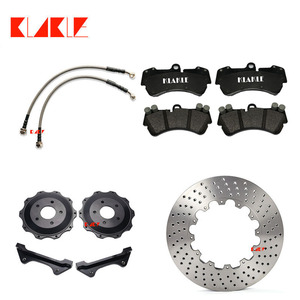 KLAKLE-pinzas de freno para coche, accesorios de aleación de aluminio 18Z, disco de freno de 380x36MM para <span class=keywords><strong>Audi</strong></span> <span class=keywords><strong>A4</strong></span> B7 - Product Image 3
