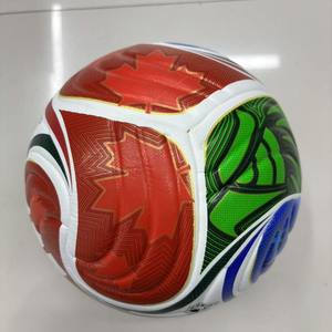 Ballons de football en PVC cousus à la machine, taille 5, avec logo personnalisé, vente en gros d'usine, populaires dans le monde entier, durables - Product Image 5