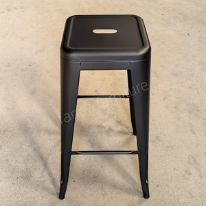 Chaises de bar industrielles en gros, style contemporain, pour intérieur et extérieur, en métal et fer, type <span class=keywords><strong>Tolix</strong></span>, pour salle à manger - Product Image 6