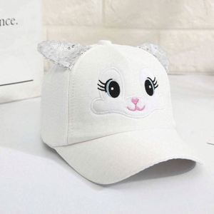 หมวกเบสบอลผ้าแคนวาส 3 มิติ ลายนูน 5 ชิ้นส่วน สีชมพูน่ารัก สำหรับผู้ใหญ่ ใส่ได้ทั้งชายและหญิง มีหู ตกแต่ง เหมาะสำหรับใส่กลางแจ้งทุกฤดู สไตล์ลำลอง ขายส่ง - Product Image 4