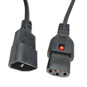 Câble d'alimentation IEC 320 C13 vers C14 avec prise 18AWG et verrouillage PDU - Product Image 4