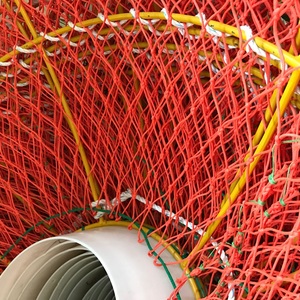 Trampa Redonda para Cangrejos Rey, Jaula para Captura de Cangrejos, Trampa de Pesca con Una Entrada, Resistente, para Camarones, para Aguas Profundas - Product Image 4