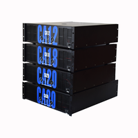 Amplificador Profesional CA20, Amplificador de Clase H para DJ, 1200 W, 2 Canales, Altavoz para Karaoke, Subwoofer