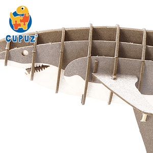 Tự làm <span class=keywords><strong>3D</strong></span> cá mập động vật biển giấy Câu Đố não trêu ghẹo Câu Đố | giáo dục gốc đồ chơi | an toàn và không độc hại dễ dàng cho cửa hàng Quà Tặng - Product Image 3