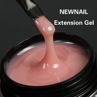 Fournitures en gros OEM/ODM : Gel UV de construction pour extension d'ongles 30g, base acrylique transparente, rose naturel, nude, avec logo personnalisé