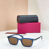 Lunettes de soleil carrées oversize en acétate, design classique et tendance 2026, pour hommes et femmes, ton neutre, mode et affaires, Gafas De Sol