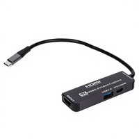 Tarjeta de Captura Hardrock Bestseller XC1-2 USB-C 1080p con Soporte para Carga PD de 100W y Transferencia de Datos USB 3.0, Compatible con Windows