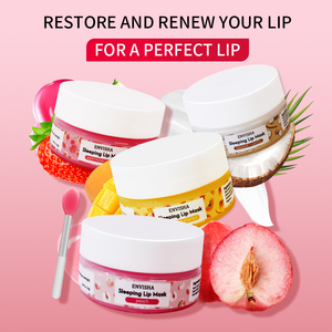 Etiqueta privada Korean Vegan <span class=keywords><strong>Glam</strong></span> Pink Rose Mascarilla hidratante para labios - Product Image 3