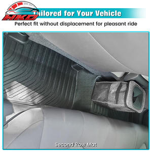 Tapis de sol 3D moulés toutes saisons pour Toyota Camry 18-24, protection robuste en TPE, ensemble complet de remplacement - Product Image 6