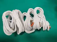 Kabel Data PVC Pengisian Cepat 4-Core 3A YY Micro-USB AZ0074 untuk Ponsel