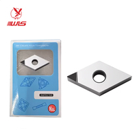 Outil de tournage CNC en carbure Hongyi DNMG110402 DNMG110404, inserts en diamant PCD pour alliage d'aluminium pour tour CNC