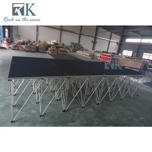 Plataforma de Madera Contrachapada de 30 mm, Escenario Plegable de Aluminio, Escenario de Instalación Rápida - Product Image 4