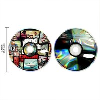 Sachets holographiques en Mylar découpés sur mesure de 3,5 g, format 8e cercle, pour CD/DVD, avec boîte de présentation, pour sushis, aliments pour animaux et gelée