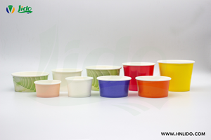 Écologique compostable étanche 4oz 6oz 8oz 12oz 16oz porte-gobelet en papier pour la crème glacée snacks nouilles vente en gros d'usine - Product Image 2