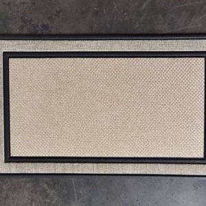 Sublimation Blanks Racetrack Outdoor Gray <b>Rubber</b> Polyester <b>Doormats</b> - Product Image 5