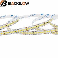 Tira de LED de Alta Densidad de 2.5cm Cortable, 240 LED/M, DC24V, 18W/M, 10mm, PCB de Cobre-Aluminio 18/75, Ra85, Flexible, para Interiores