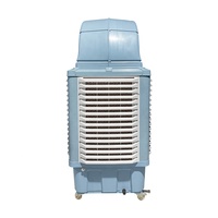 Refroidisseurs d'air évaporatifs du désert industriel avec un débit de 18,000 à 40 000 m³/h, adaptés aux centres commerciaux, cantines