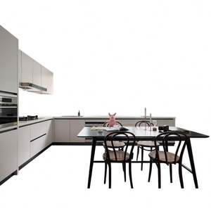 Accessoires de cuisine en bois massif de style minimaliste européen en forme de U, fabrication directe d'usine, boutons en laiton - Product Image 2