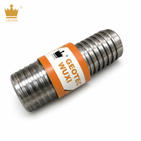Adaptateur de raccord de tige de forage en acier au carbone AQ BQ NQ HQ PQ pour système de forage par câble, exploration géologique