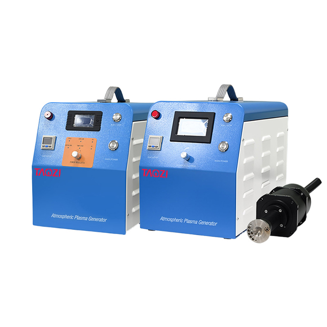 Peach Atmospheric Corona Plasma Surface Treatment Machine Motor 220V 2000W 1 Year Bottles Thermal Cups UV Paint Application 50kg