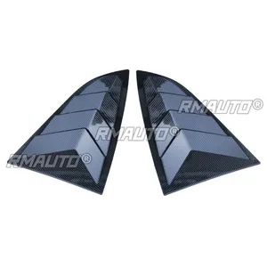 For Subaru BRZ Toyota GR86 2022-2024 Body Kit Car Side Rear <b>Window</b> Louver Shutter <b>Cover</b> Glossy Black DC Style Car Accessories - Product Image 6