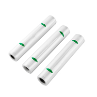 Rouleaux de scellage sous vide PA+PE gaufrés pour emballage alimentaire, sachets thermoscellables en nylon, sacs universels pour cuisson sous vide et congélation