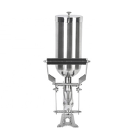 Nouvelle machine à beurre manuelle en acier inoxydable et machine automatique de remplissage de confiture pour pains/pains fourrés - Grande capacité, portable