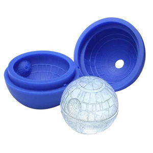 Moule à glaçons sphériques en silicone pour dropshipping Shopify, plateau refroidisseur de whisky, outil de bar - Product Image 3