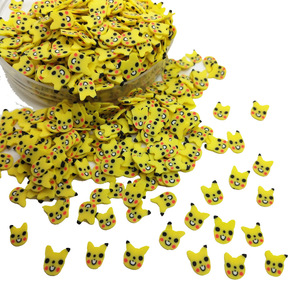 Étui de téléphone <span class=keywords><strong>Pokémon</strong></span> Little Pika Elf <span class=keywords><strong>en</strong></span> argile douce, tranches de slime, matériaux de bricolage couleur bonbon pour artisanat - Product Image 2