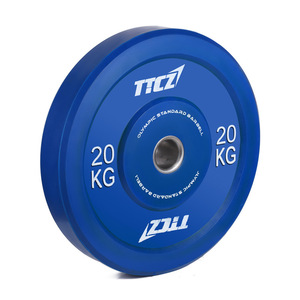 Vente en gros, entraînement de gymnastique, <span class=keywords><strong>disque</strong></span> d'haltère 20Kg, plaque de poids de pare-chocs de compétition - Product Image 2