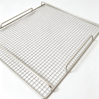 Grille de cuisson en acier inoxydable AISI 304 sur mesure, haute température de fonctionnement, pour la cuisson et le séchage