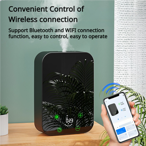 App-gesteuerter elektrischer Verneb lungs diffusor für die Wand montage Kunststoff-Diffusor für ätherische Öle mit wasserlosem <span class=keywords><strong>Aroma</strong></span> für das Home Hotel French - Product Image 2