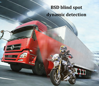 Enregistreur DVR de voiture 7 pouces 4 canaux, système de caméras pour camion, caméra embarquée, moniteur IPS 1080P, kit de caméra de recul étanche pour remorque, bus, camping-car