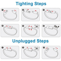Câble de chargement USB pour Bracelet en cuir Type C, chargeur en cuir tressé, modèle créatif