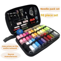 Kits de couture multifonctions bricolage sac fil à main outils de couture accessoire bon marché en plastique multi-fonctions coffret pour tricot