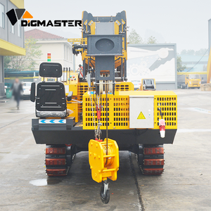 DigMaster 10 Ton Ağır Yük Dizel ve Elektrikli Çift Güçlü Paletli Örümcek Vinç, 21m Kaldırma Yüksekliği ve 18m Çalışma Yarıçapı ile - Product Image 5