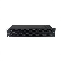Ecualizador Gráfico JBHKJ EQ-231 con Entrada XLR Balanceada de 1/4" TRS, Filtro RF, Corte de Bajos y Bypass de Ecualización para Sistemas de Audio PA y Sonido Profesional