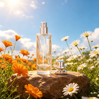 Botol Kosmetik Parfum Kosong Silinder Matte Artisan Premium Glass 30ml 50ml 100ml dengan Pompa Semprot, Bebas Layar