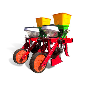 Hot bán 2-Hàng Ngô <span class=keywords><strong>planter</strong></span> Hướng dẫn sử dụng seeder với bánh thành phần cốt lõi cho trang trại - Product Image 2
