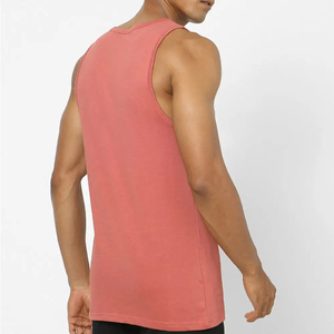 เสื้อกล้ามสำหรับผู้ชายเสื้อออกกำลังกายผ้าฝ้ายผลิตจากผ้าฝ้าย - Product Image 5