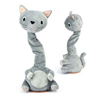 Jouets en peluche interactifs Lijia, canard parlant et dansant, avec musique et lumière, pour bébé